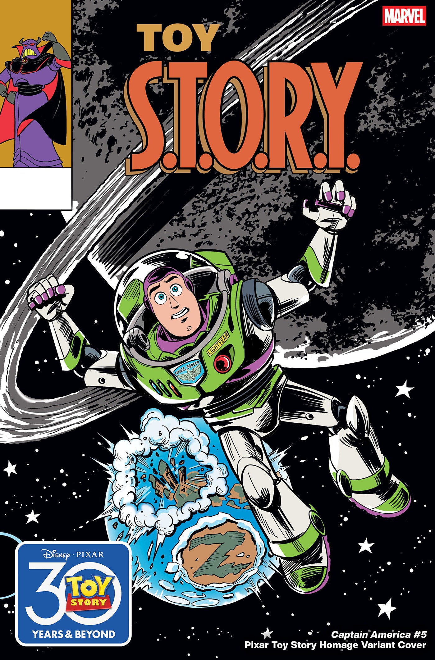 CAPTAIN AMERICA (2025) #5 MARCO FORCELLONI PIXAR TOY STORY HOMAGE VAR