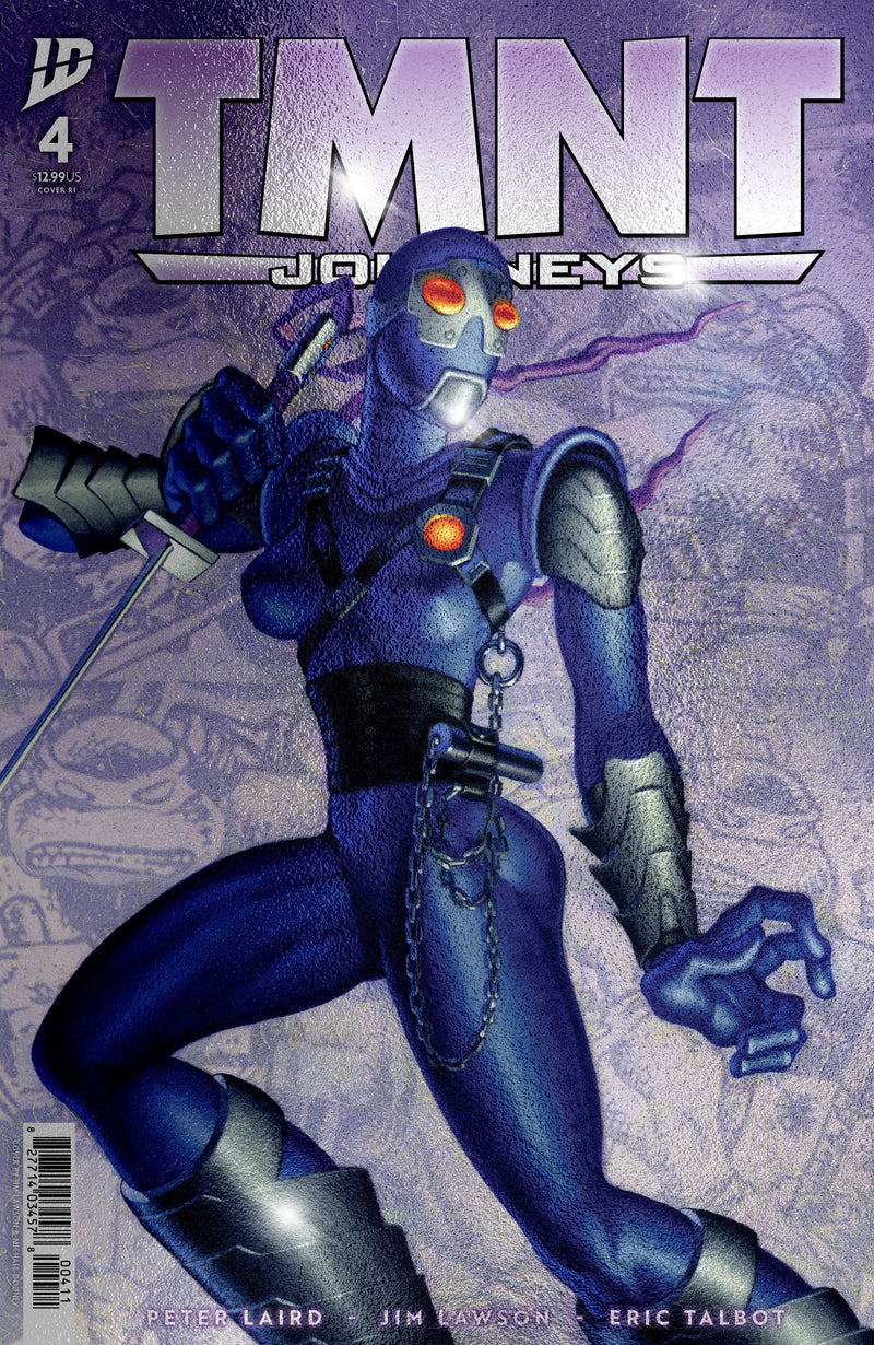 TEENAGE MUTANT NINJA TURTLES JOURNEYS (2025) #4 CVR C 10 COPY INCV DOONEY & LAWSON FOIL VAR