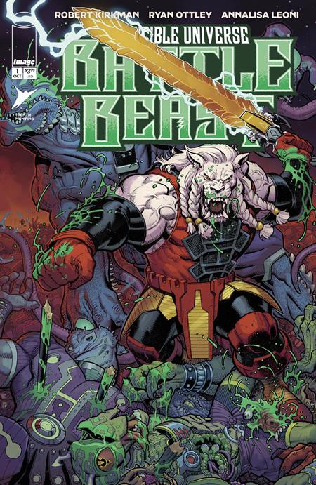 INVINCIBLE UNIVERSE BATTLE BEAST (2025) #1 10TH PRINTING CVR E NICK BRADSHAW & JIM CHARALMPIDIS VAR