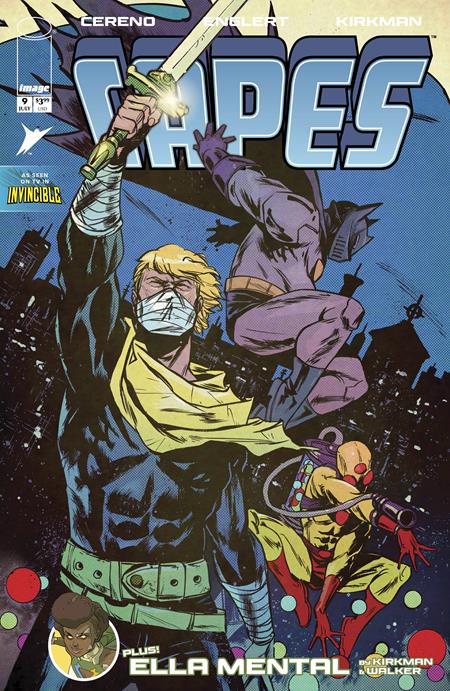 INVINCIBLE UNIVERSE CAPES (2025) #9 CVR E SANFORD GREENE CONNECTING VAR