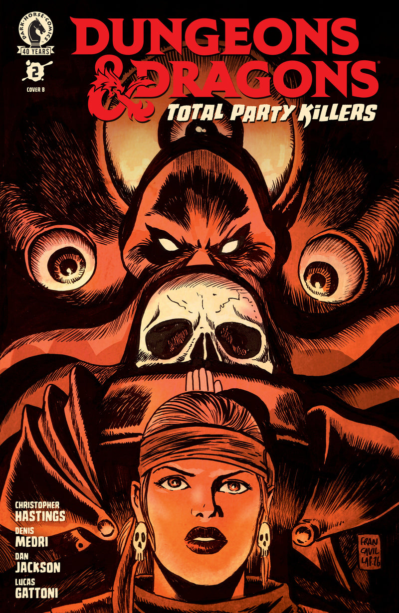 DUNGEONS & DRAGONS TOTAL PARTY KILLERS (2026) #2 CVR B FRANCESCO FRANCAVILLA