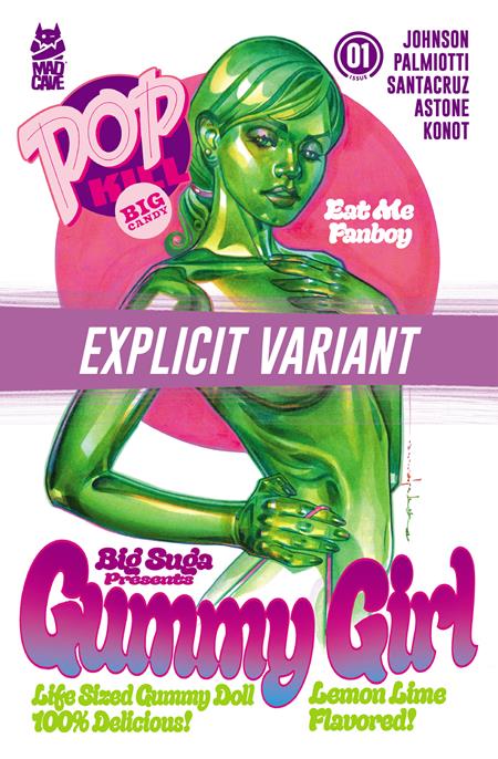 POP KILL BIG CANDY (2026) #1 CVR G BRIAN STELFREEZE BLACK BAG CARDSTOCK VAR