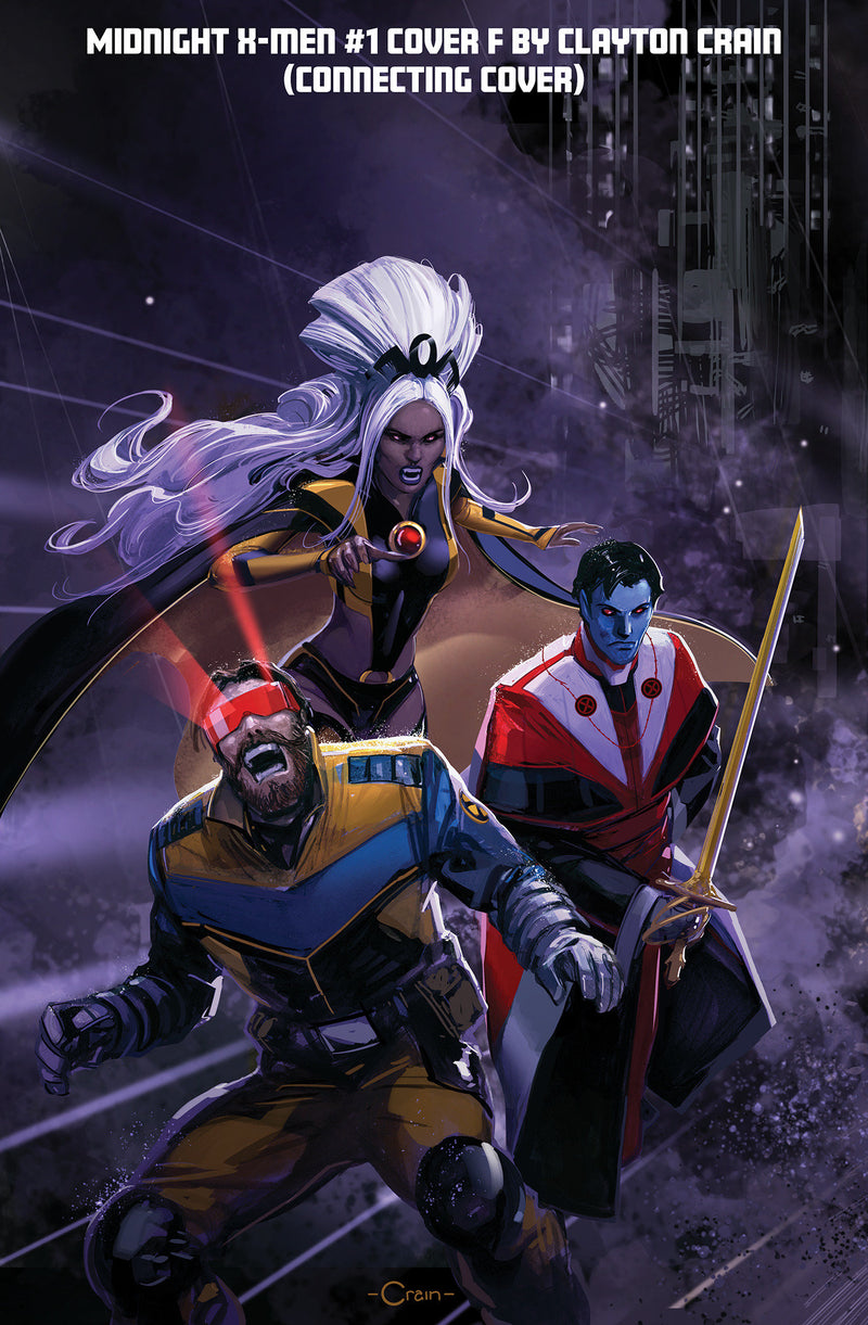 MIDNIGHT X-MEN (2026) #1 CVR F CLAYTON CRAIN 3-PART CONNECTING VAR