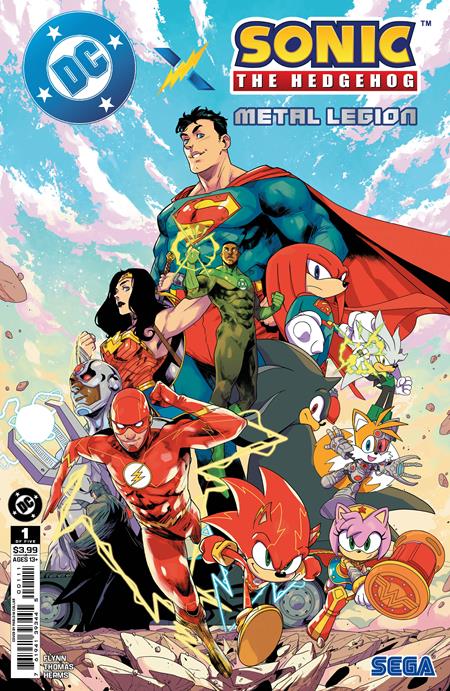 DC X SONIC THE HEDGEHOG THE METAL LEGION (2026) #1 CVR A PABLO M COLLAR