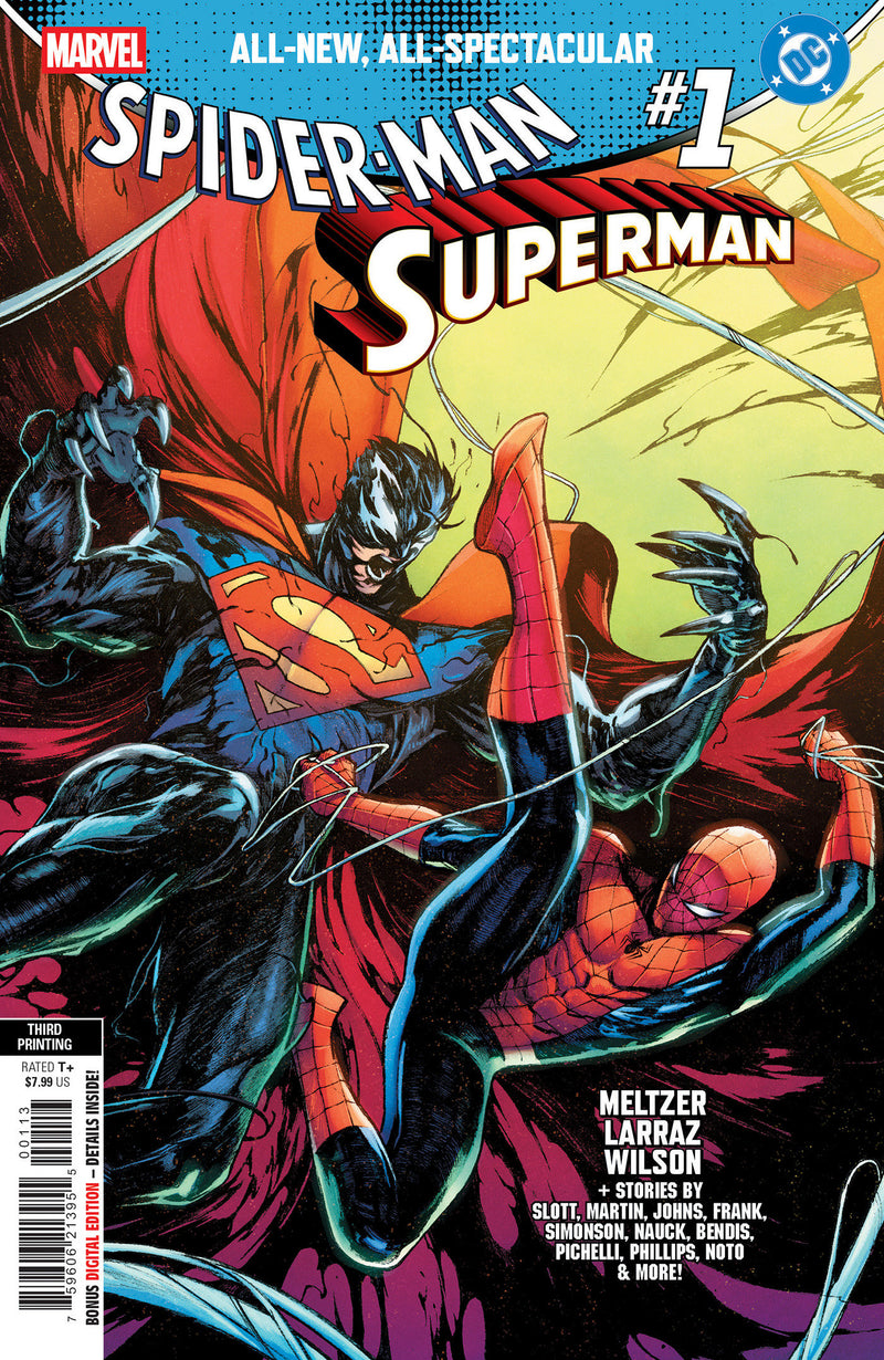 MARVEL DC SPIDER-MAN SUPERMAN (2026) #1 ALESSANDRO CAPPUCCIO 3RD PRINTING VAR