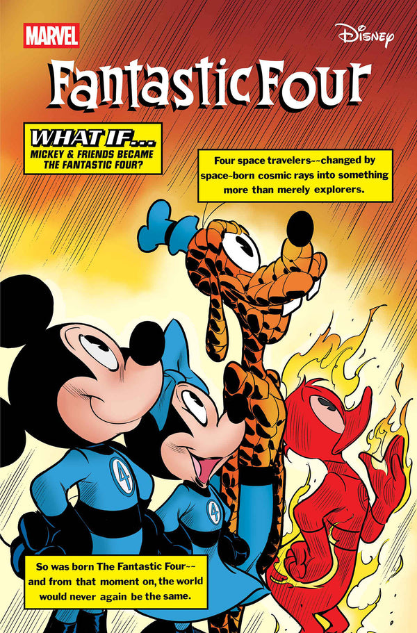 FANTASTIC FOUR (2025) #6 IVAN BIGARELLA DISNEY WHAT IF? FANTASTIC FOUR HOMAGE VAR