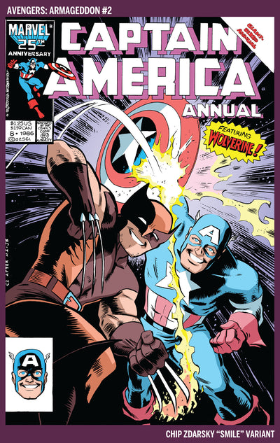 AVENGERS ARMAGEDDON (2026) #2 CHIP ZDARSKY SMILE VAR