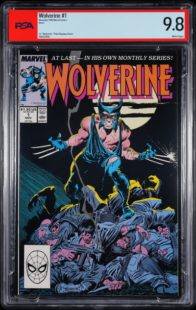 WOLVERINE (1988) #1 DIRECT PSA 9.8