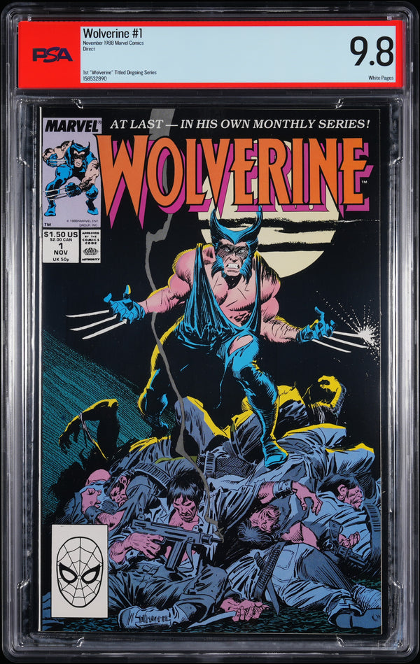 WOLVERINE (1988) #1 DIRECT PSA 9.8