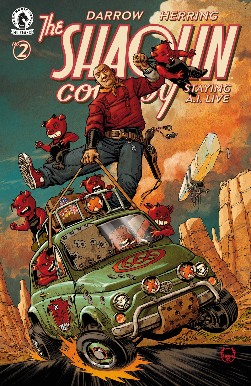 SHAOLIN COWBOY STAYING A.I. LIVE (2026) #2 CVR C DAVE JOHNSON