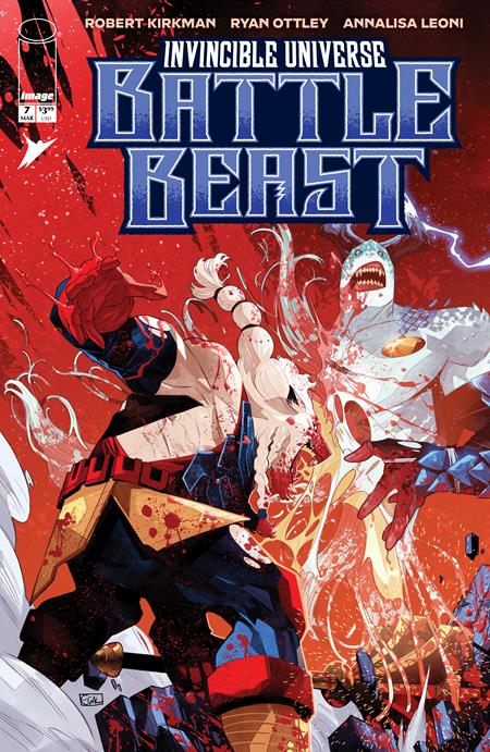 INVINCIBLE UNIVERSE BATTLE BEAST (2025) #7 CVR E INC 1:50 EDWIN GALMON VAR