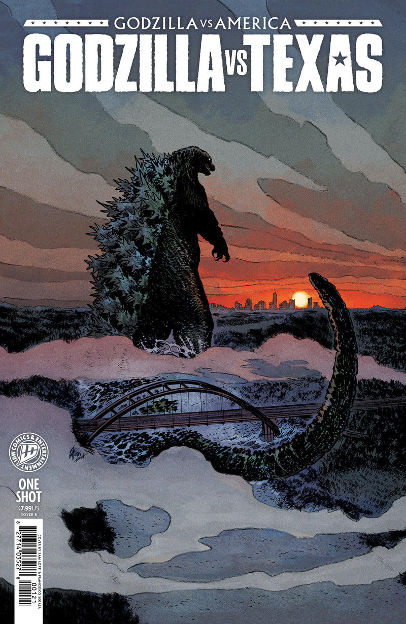 GODZILLA VS AMERICA TEXAS (2026) #1 (ONE SHOT) CVR B LOTFI