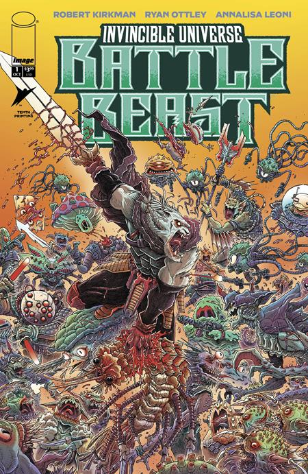 INVINCIBLE UNIVERSE BATTLE BEAST (2025) #1 10TH PRINTING CVR G JAMES STOKOE VAR