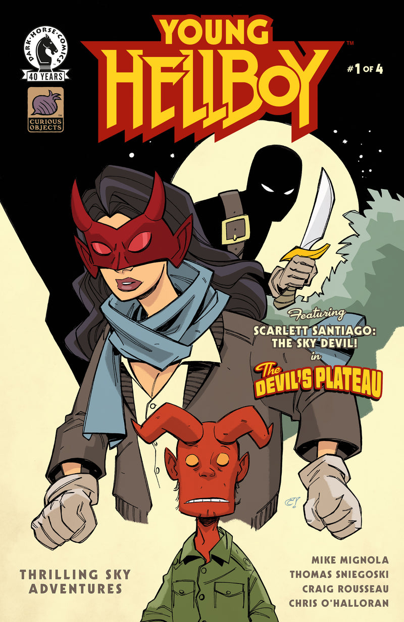 YOUNG HELLBOY THRILLING SKY ADVENTURES (2026) #1 CVR A CRAIG ROUSSEAU
