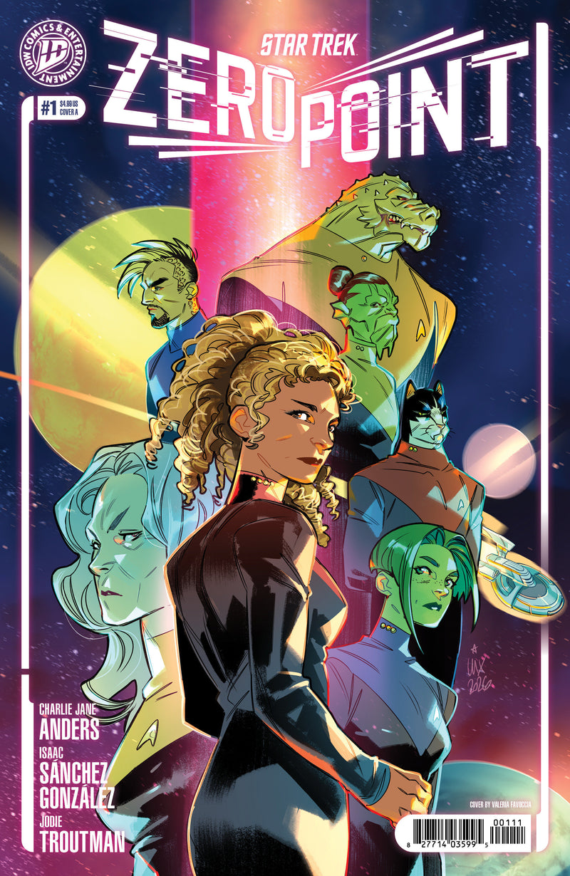 STAR TREK ZERO POINT (2026) #1 CVR A FAVOCCIA