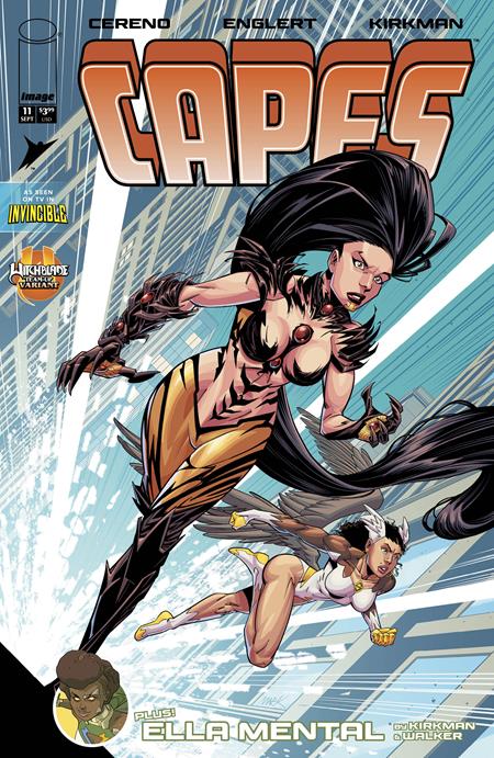 INVINCIBLE UNIVERSE CAPES (2025) #11 CVR F MARK ENGLERT WITCHBLADE TEAM UP VAR