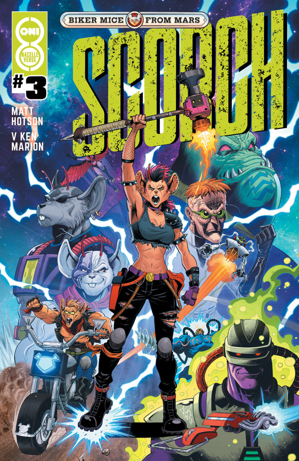 BIKER MICE FROM MARS SCORCH (2026) #3 CVR B JORDI TARRAGONA