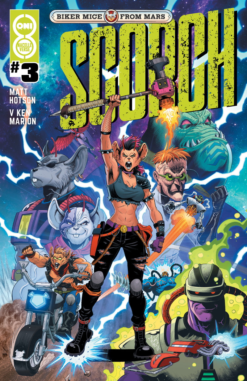 BIKER MICE FROM MARS SCORCH (2026) #3 CVR B JORDI TARRAGONA