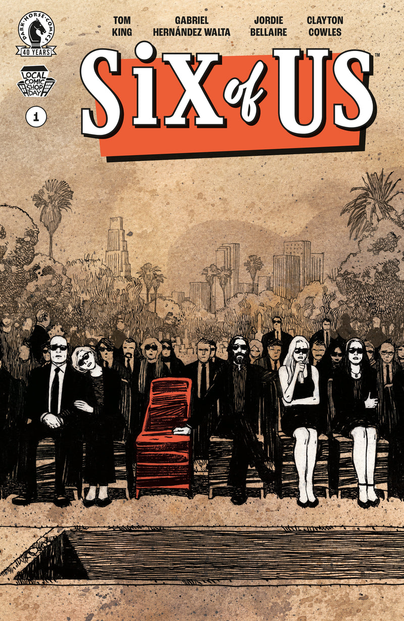 SIX OF US (2026) #1 CVR G GABRIEL HERNANDEZ WALTA LCSD VAR