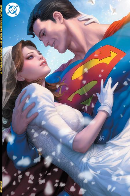 SUPERMAN THE WEDDING ALBUM 30TH ANNIVERSARY SPECIAL (2026) #1 (ONE SHOT) CVR E STANLEY ARTGERM LAU FOIL VAR