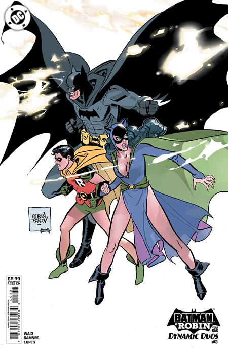 BATMAN & ROBIN YEAR ONE DYNAMIC DUOS (2026) #3 CVR C GORAN PARLOV CARD STOCK VAR