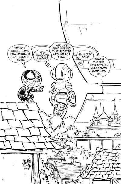 ULTIMATE ENDGAME (2025) #1 100 COPY INCV SKOTTIE YOUNG BLACK AND WHITE VIRGIN VAR