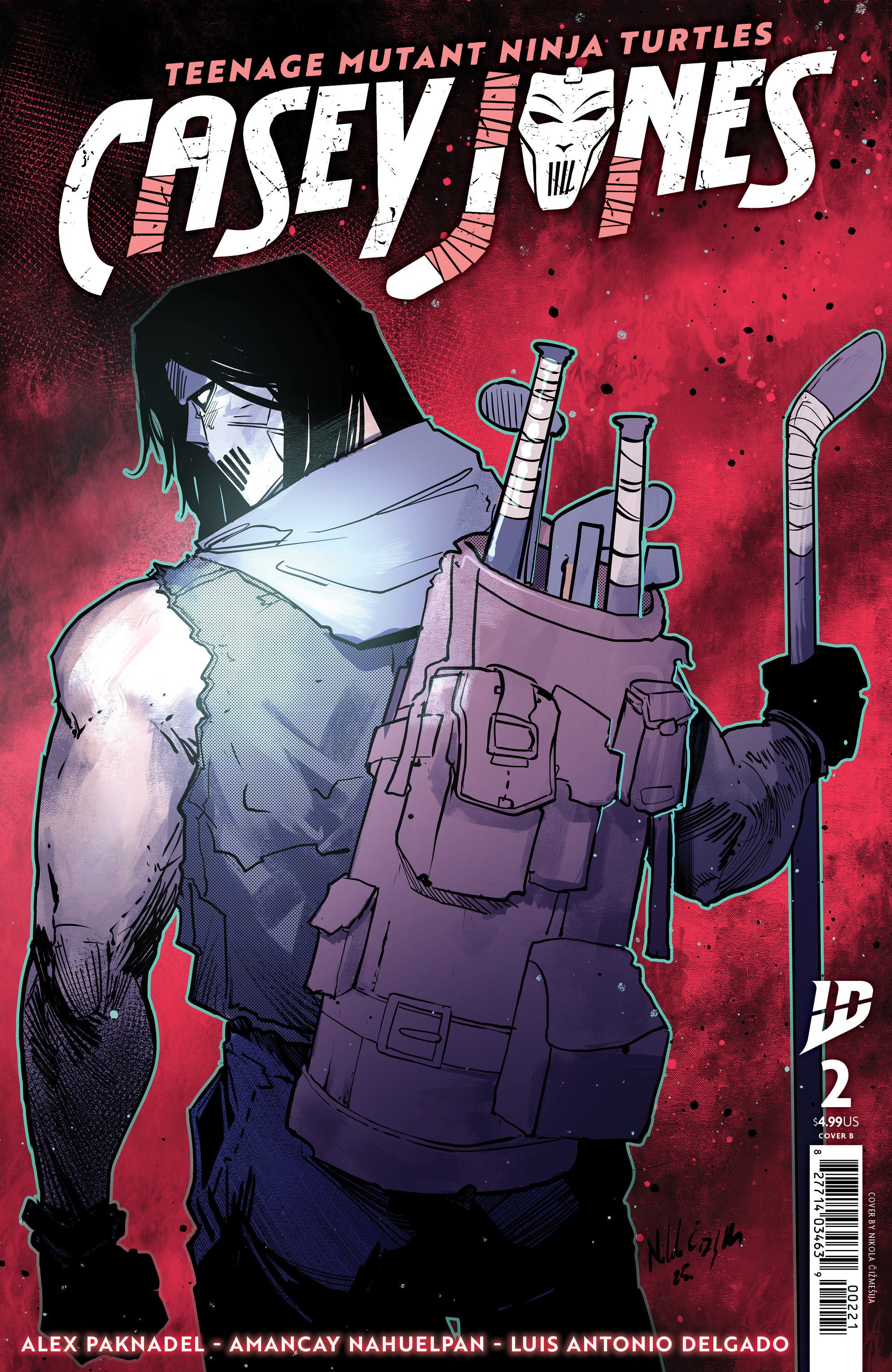 TEENAGE MUTANT NINJA TURTLES CASEY JONES (2025) #2 CVR B CIZMESIJA