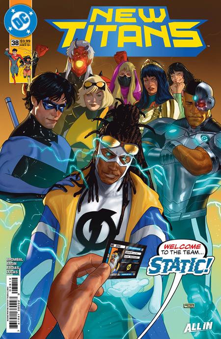 NEW TITANS (2023) #38 SECOND PRINTING CVR A TAURIN CLARKE VAR