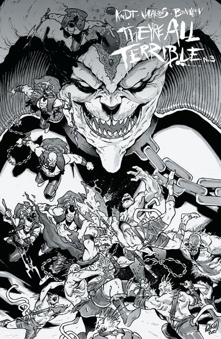 THEYRE ALL TERRIBLE (2025) #3 CVR B ROBERT GILL VAR