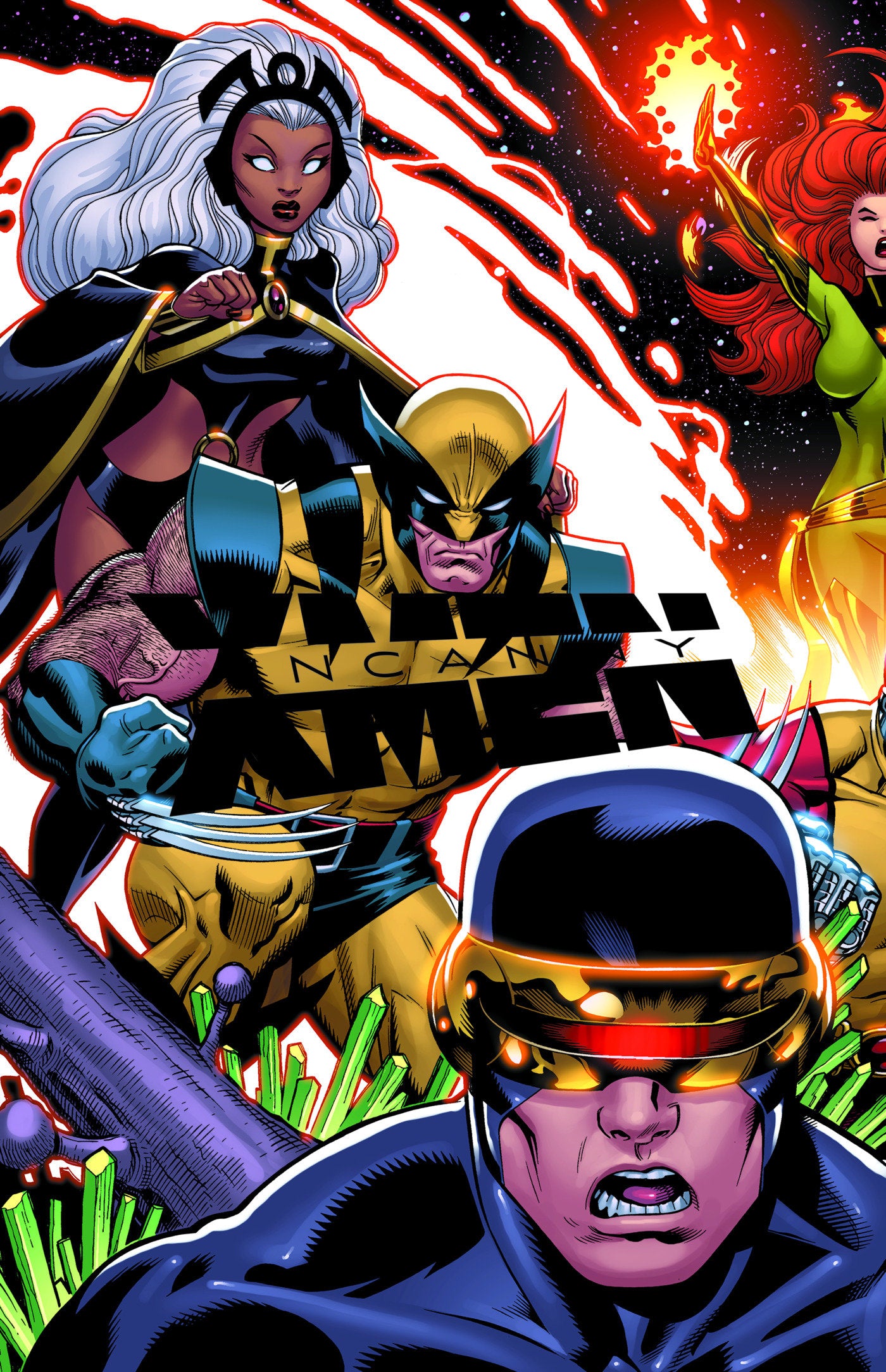 UNCANNY X-MEN BY BRIAN MICHAEL BENDIS OMNIBUS HC DIRECT MARKET MCGUINNESS VAR