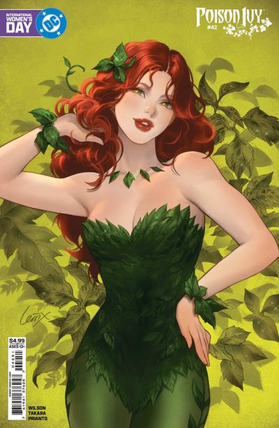 POISON IVY (2022) #42 CVR E LESLEY LEIRIX LI INTERNATIONAL WOMEN’S DAY CARD STOCK VAR