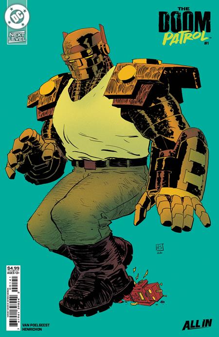 DOOM PATROL (2026) #1 CVR D HAYDEN SHERMAN NEXT LEVEL CARD STOCK VAR