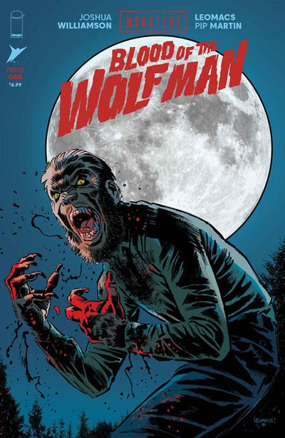 UNIVERSAL MONSTERS BLOOD OF THE WOLF MAN (2026) #1 CVR A LEOMACS & PIP MARTIN