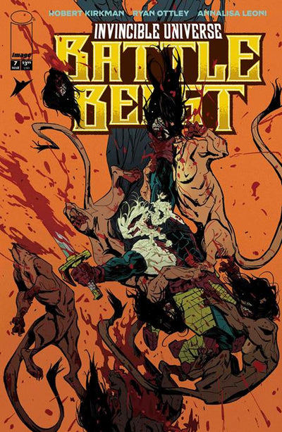 INVINCIBLE UNIVERSE BATTLE BEAST (2025) #7 CVR D INC 1:25 ROSSI GIFFORD VAR