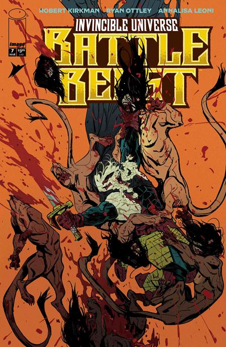 INVINCIBLE UNIVERSE BATTLE BEAST (2025) #7 CVR D INC 1:25 ROSSI GIFFORD VAR