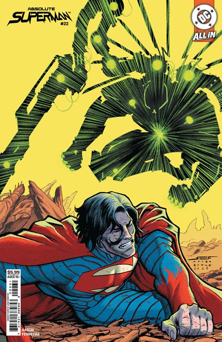 ABSOLUTE SUPERMAN (2024) #22 CVR C JUAN FERREYRA CARD STOCK VAR