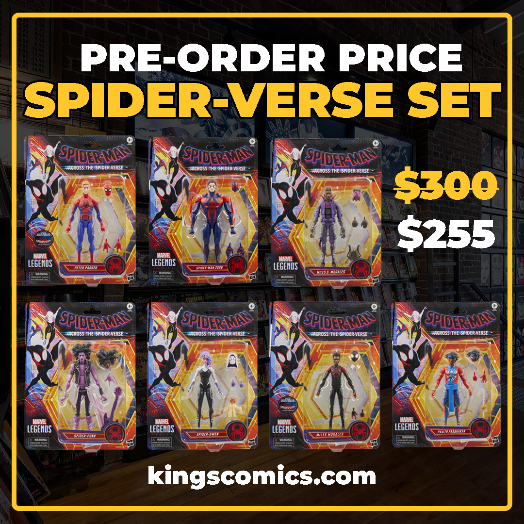 MARVEL LEGENDS SERIES SPIDER-MAN ACROSS THE SPIDERVERSE PART 2 AF SET