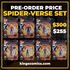 MARVEL LEGENDS SERIES SPIDER-MAN ACROSS THE SPIDERVERSE PART 2 AF SET