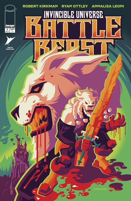 INVINCIBLE UNIVERSE BATTLE BEAST (2025) #1 10TH PRINTING CVR F TOM WHALEN VAR