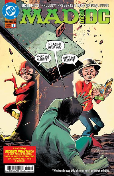 MAD ABOUT DC (2026) #1 (ONE SHOT) SECOND PRINTING CVR A RAFAEL ALBUQUERQUE