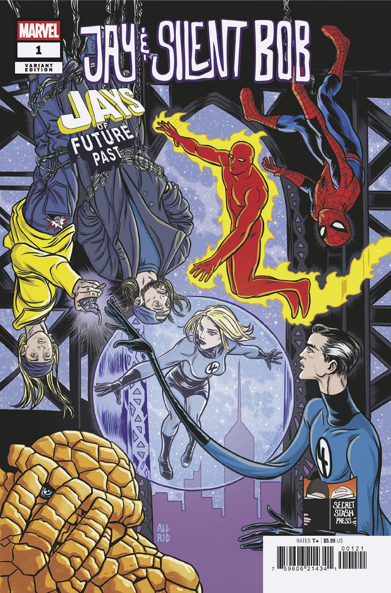 JAY & SILENT BOB JAYS OF FUTURE PAST (2026) #1 (ONE SHOT) MICHAEL ALLRED VAR
