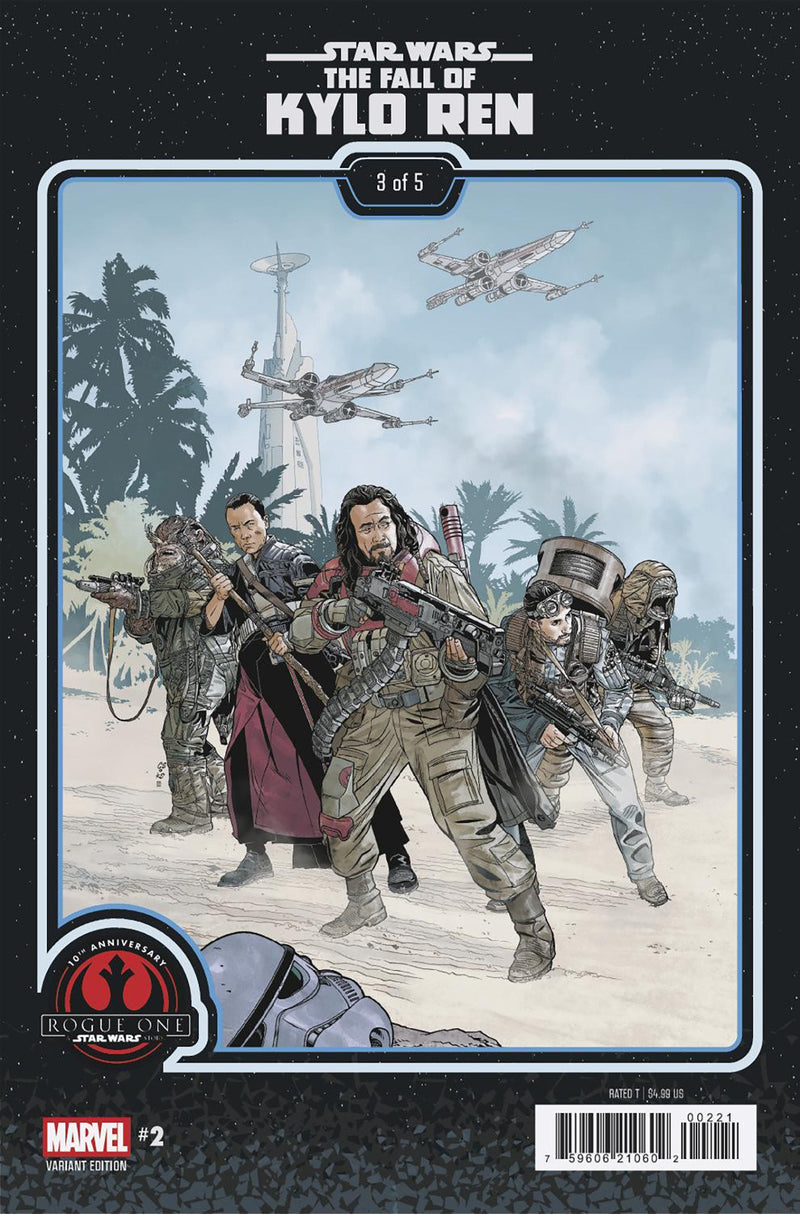 STAR WARS THE FALL OF KYLO REN (2026) #2 CHRIS SPROUSE ROGUE ONE 10TH ANNIVERSARY VAR