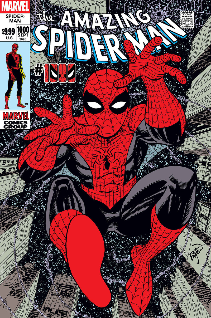 AMAZING SPIDER-MAN (2025) #1000 25 COPY INCV ERIK LARSEN VAR
