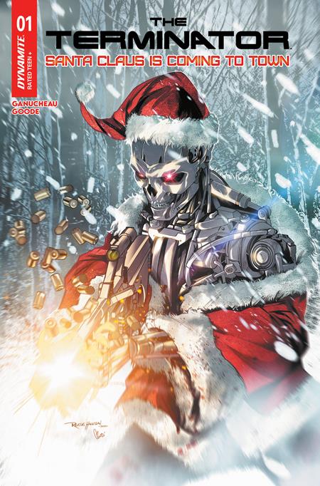 TERMINATOR SANTA CLAUS IS COMING TO TOWN (2025) #1 (ONE SHOT) CVR C REESE HANNIGAN VAR