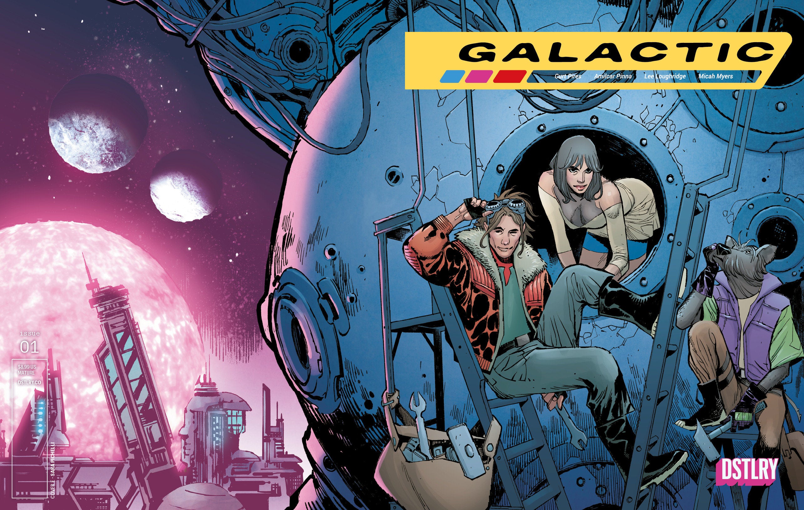 GALACTIC (2025) #1 CVR E SARA PICHELLI