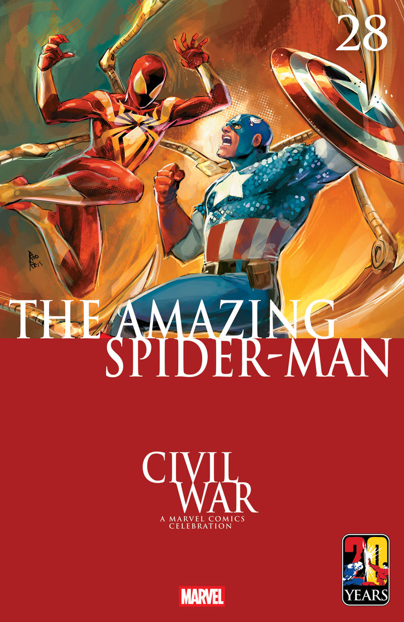 AMAZING SPIDER-MAN (2025) #28 ROD REIS CIVIL WAR CELEBRATION VAR