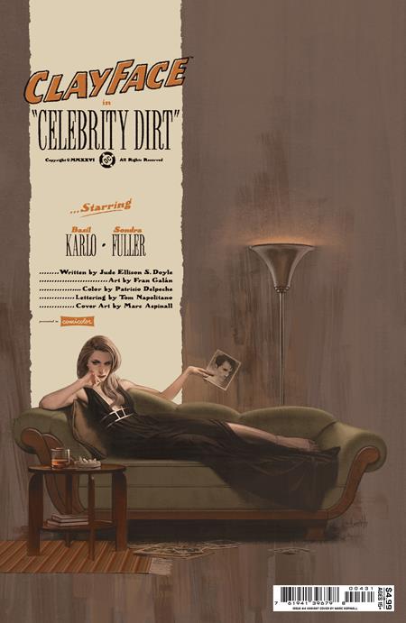 CLAYFACE CELEBRITY DIRT (2026) #4 CVR C MARC ASPINALL CARD STOCK VAR