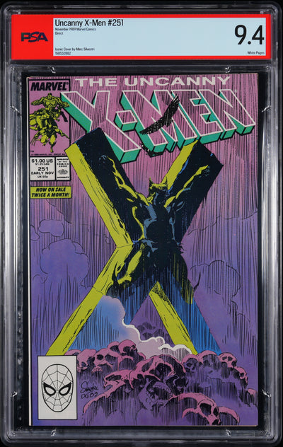 UNCANNY X-MEN (1989) #251 DIRECT PSA 9.4