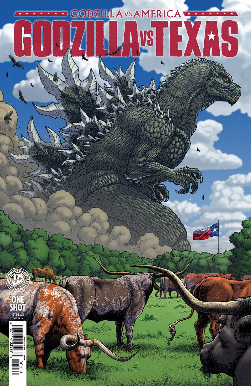 GODZILLA VS AMERICA TEXAS (2026) #1 (ONE SHOT) CVR A FRANK