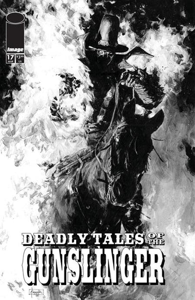DEADLY TALES OF THE GUNSLINGER SPAWN (2024) #17 CVR B PATRIC REYNOLDS B&W